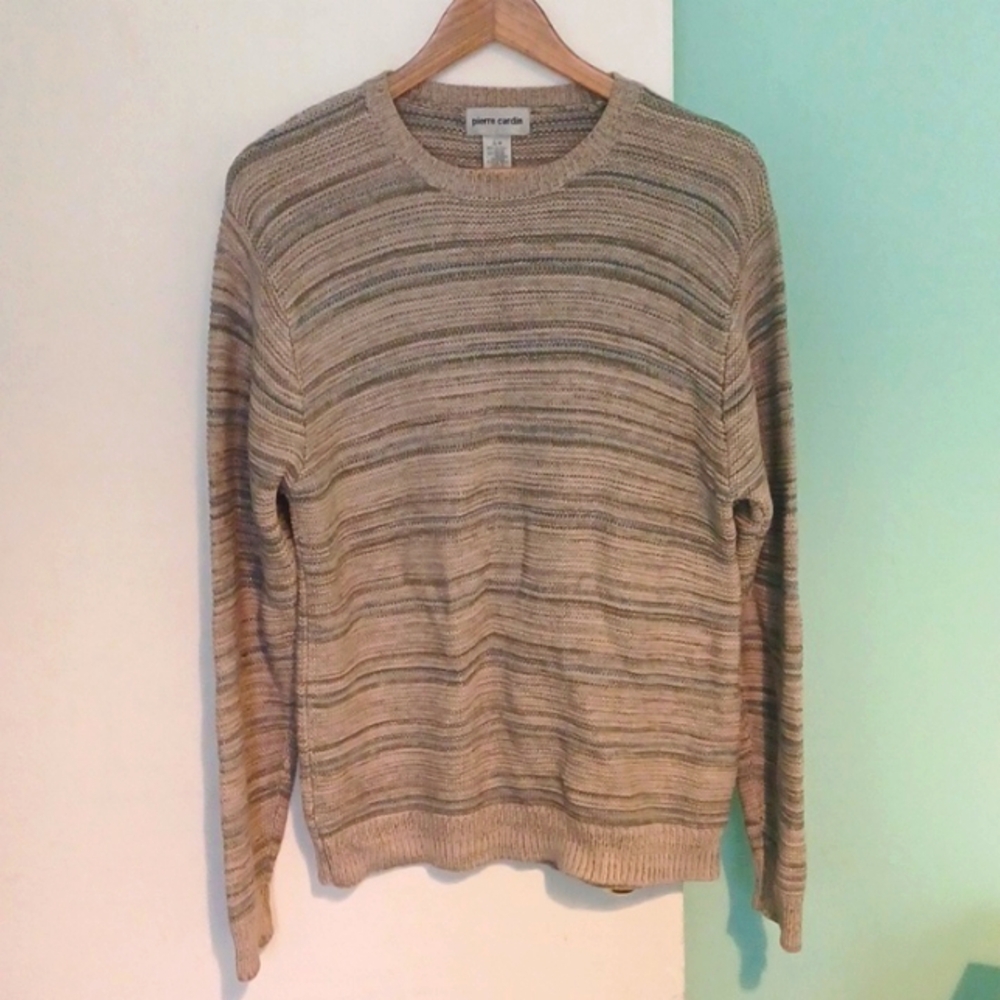 Pierre Cardin 90s crewneck knit Sweater
